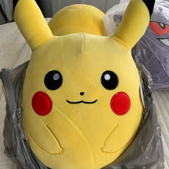 Squishmallow PIKACHU 14” pokemon plush toy Walmart Exclusive - Picture 1 of 8